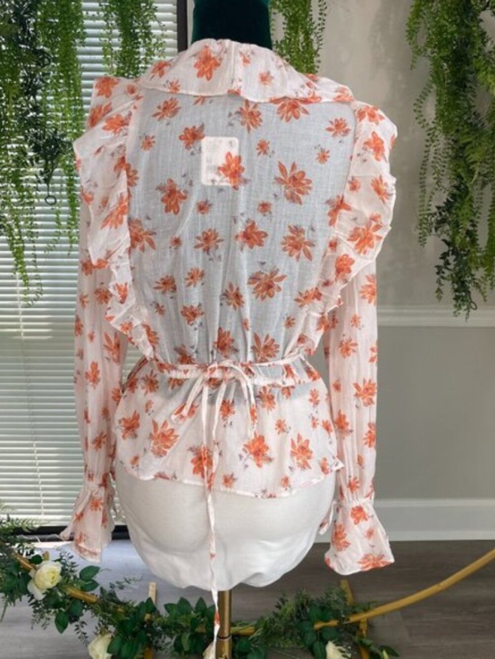Free People | Amanda Ruffle Top - Picture 2 of 3